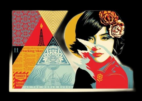 Shepard Fairey Open Minds Print (Signed, Edition of 675)