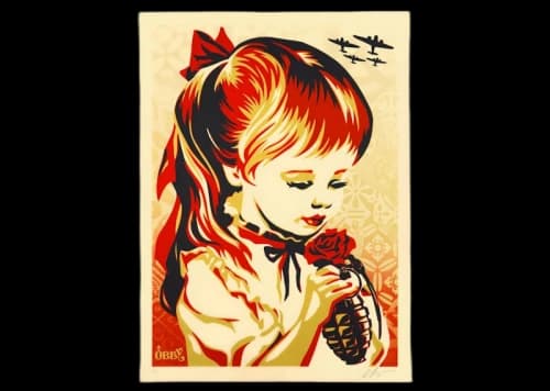 Shepard Fairey War By Numbers Print (Signed, Edition of 89)