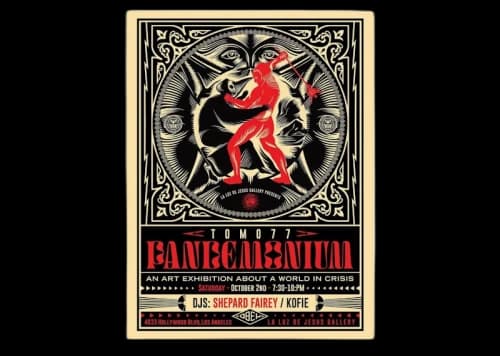 Shepard Fairey x Tomo77 Pandemonium Print (Signed, Edition of 300)