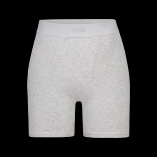 SKIMS Boyfriend Boxer Light Heather Grey