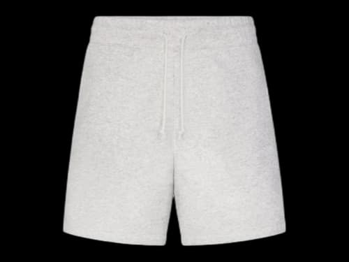 SKIMS Men's Relaxed Lounge Short Light Heather Grey