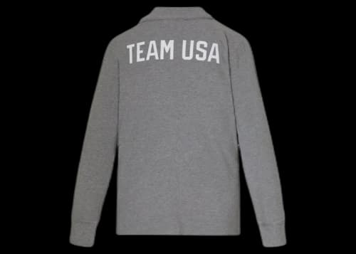 SKIMS Paralympic Capsule Jersey Sleep Set Heather Grey