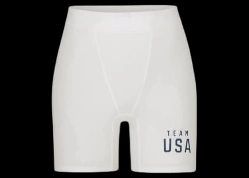SKIMS Paralympic Capsule Rib Boxer White