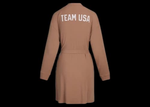 SKIMS Paralympic Capsule Rib Robe Sienna