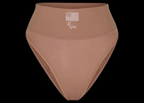 SKIMS Paralympic Capsule Sleep Brief Sienna