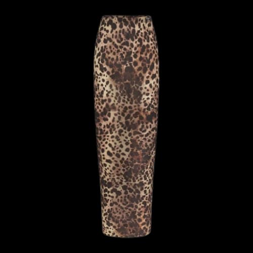 SKIMS x Dolce&Gabbana Milky Sheer Long Skirt Leopard