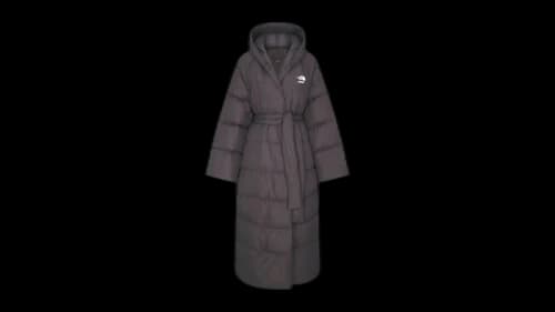 SKIMS x The North Face Nuptse Wrap Parka Phoenix