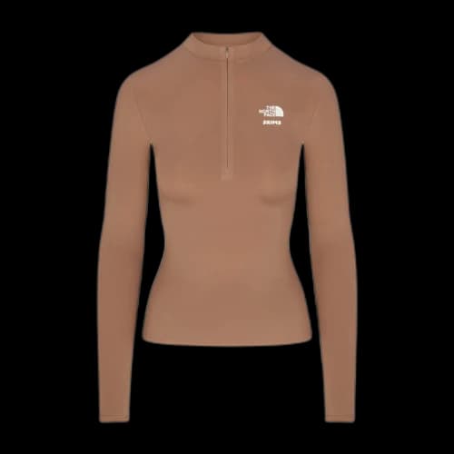 SKIMS x TNF Refina Long Sleeve Top Sienna