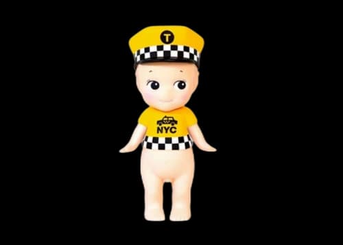 Sonny Angel In New York Series Yellow Cab Mini Figure