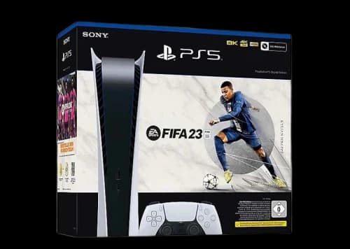 Sony PlayStation 5 PS5 Digital Edition EA SPORTS FIFA 23 (EU Plug) Console Bundle