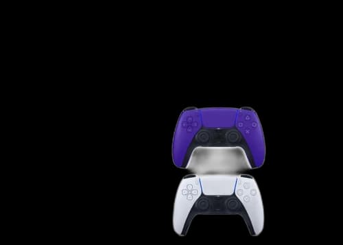 Sony Playstation 5 PS5 Disc Console with Extra DualSense Wireless Controller Bundle (US Plug) 3005718-3006396/3006634 Glactic Purple