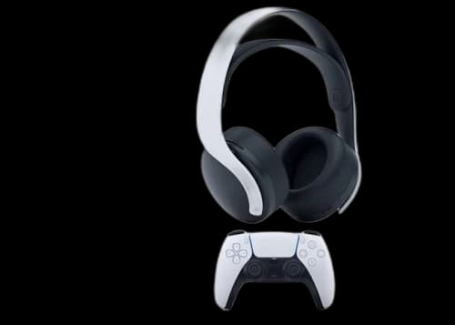 Sony Playstation 5 PS5 Disc Console with PULSE 3D Wireless Gaming Headset 3005718-3005688/3006634 White