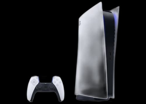 Sony PS5 PlayStation 5 (UK Plug) Digital Edition Console 9395102 White