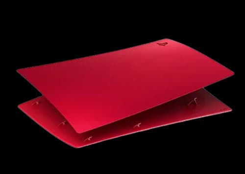 Sony PlayStation PS5 Digital Edition Cover Volcanic Red