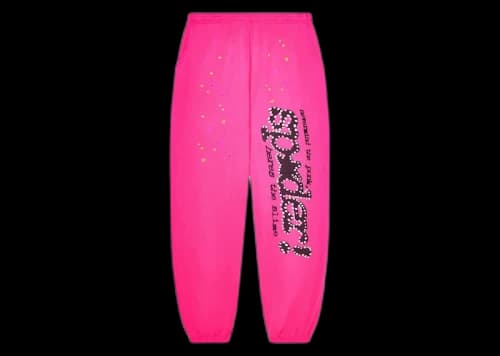 Sp5der P*NK V2 Sweatpant Pink