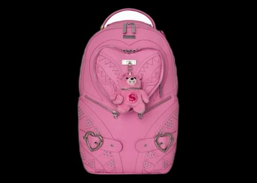 Sprayground Baby Bear Baddie Heartbreaker Backpack Pink