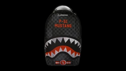 Sprayground Boeing P-51 Mustang Backpack Multicolor