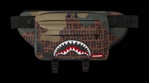 Sprayground Camo Infiniti Cargo Crossbody Multicolor