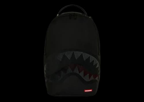Sprayground Disappearing Shark Backpack Black