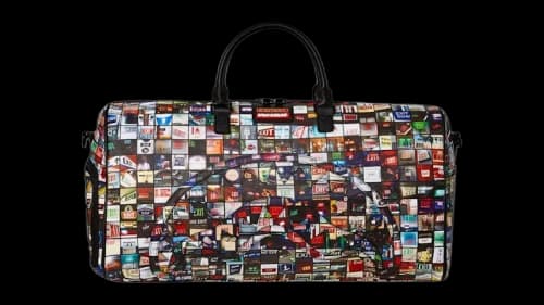 Sprayground Exit Art Collab Duffle Multicolor