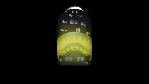 Sprayground Eyes All A Glow (Glow In The Dark) DLXR Backpack Multicolor