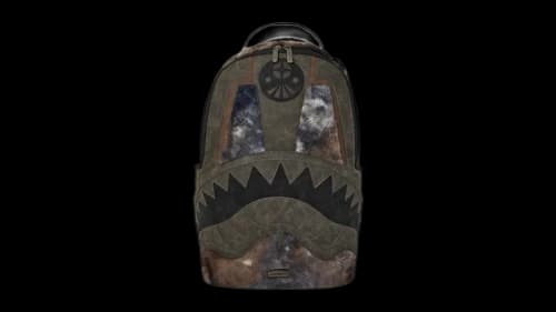 Sprayground Foundation Days Fur Coat Shark Backpack Multicolor