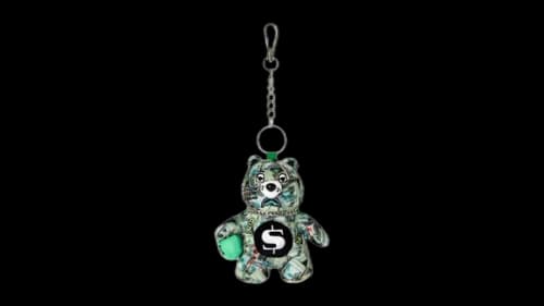 Sprayground Fully Loaded Bear Keychain Multicolor