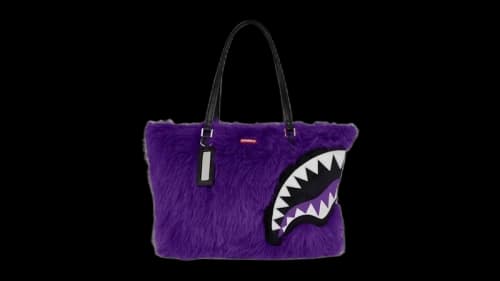 Sprayground Furzilla Shark (Purp) Tote Multicolor