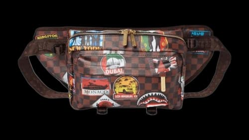 Sprayground Global Mogul Cargo Crossbody Multicolor