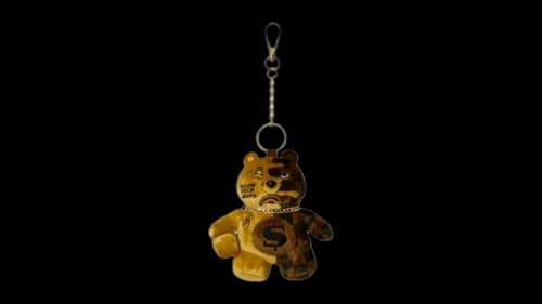 Sprayground Golden Dynasty Lil Money Keychain Multicolor