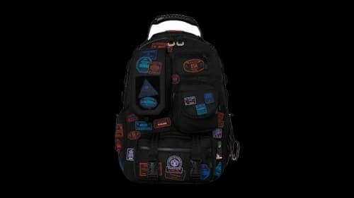 Sprayground James First Class I Got These Stamps Backpack Multicolor