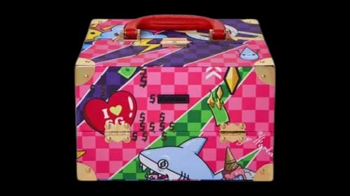 Sprayground Kawaii Chaos Jewelry Case Multicolor