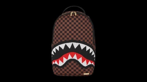 Sprayground Kyotoknit Sharks In Paris DLX Backpack Multicolor