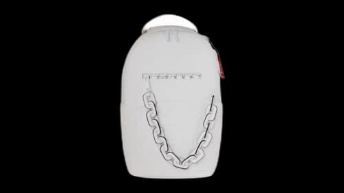 Sprayground London Fashion Week Made To Measure Backpack White