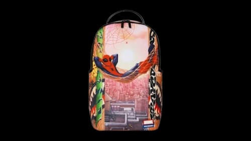 Sprayground Marvel Spiderman Chillin Backpack Multicolor