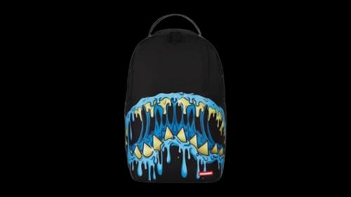 Sprayground Mega Melt Shark Backpack Multicolor