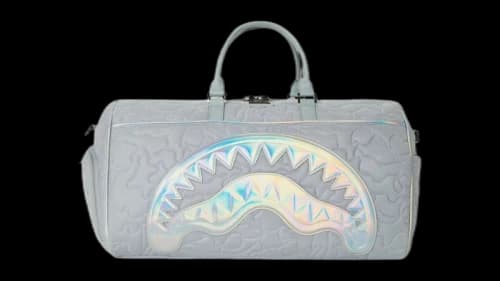 Sprayground Mirashaku Iridescent Quilt Duffle Multicolor