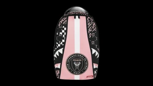Sprayground MLS Collab Intermiami Check Em DLXSV Backpack Multicolor