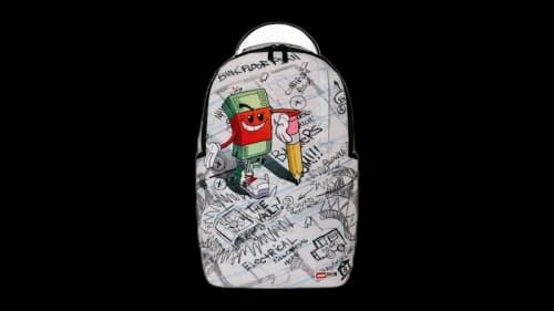 Sprayground Money Boy Schematics Backpack Multicolor