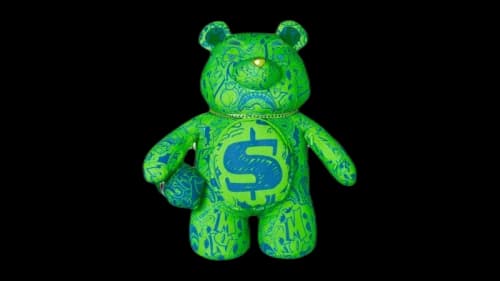 Sprayground Moneybear Stealth Wealth Backpack Multicolor