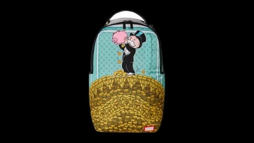 Sprayground Monopoly Make Sure It's All There Backpack Multicolor