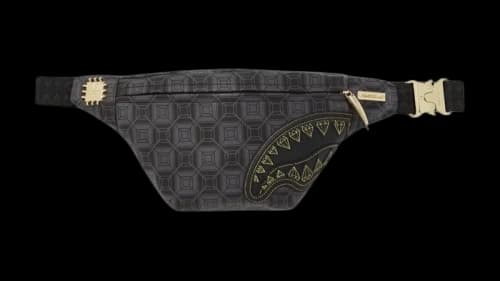 Sprayground Obsidian Stunner A.I.6 Sandflower Collab Savvy Crossbody Multicolor