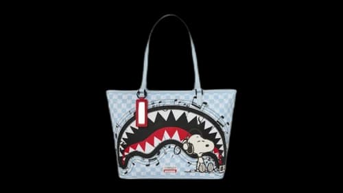 Sprayground Peanuts Snoopy Tuned Up & Tuned Out Tote Multicolor