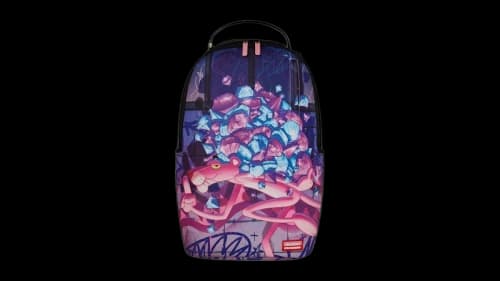 Sprayground Pink Panther Diamond Heist Backpack Multicolor
