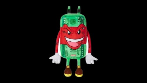 Sprayground Plush Boy Moneyboy Backpack Multicolor