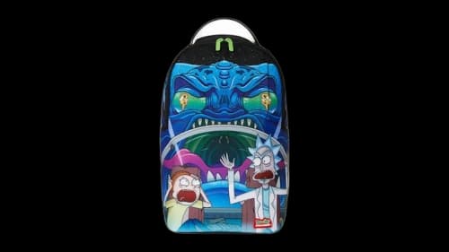 Sprayground Rick And Morty Galactic Getaway Backpack Multicolor