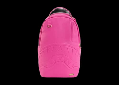 Sprayground Shark Logo Backpack Pink