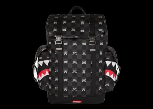 Sprayground Shark Mob Hideout Monte Carlo Backpack Multi
