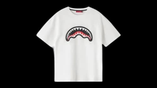Sprayground Shark T-shirt White