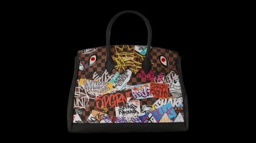 Sprayground Sharks In Paris The Rizz Palace Handbag Multicolor